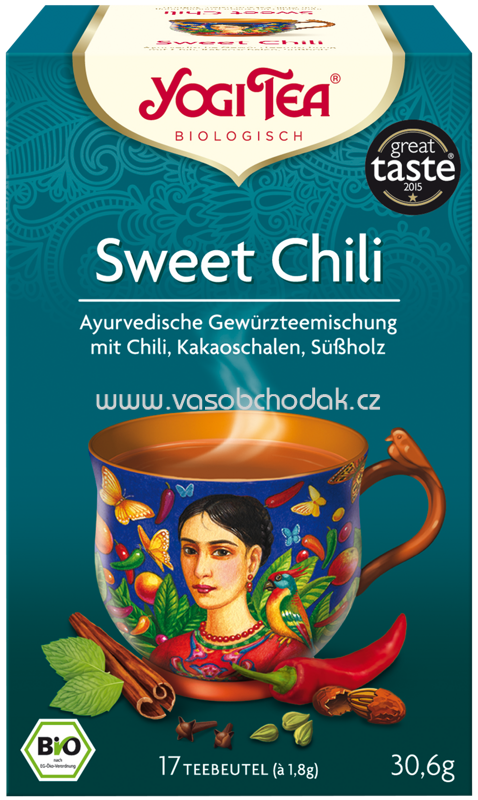 Yogi Tea Sweet Chili, 17 Beutel