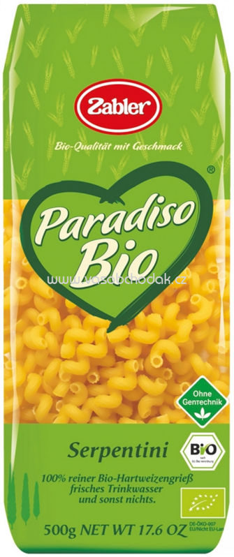 Zabler Paradiso Bio Serpentini, 500g