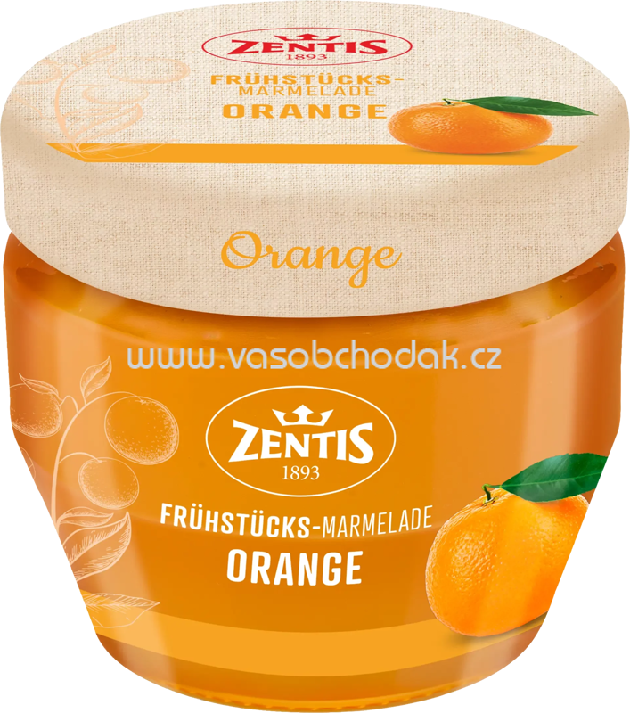 Zentis Frühstücks Marmelade Orange, 230g Zentis Frühstücks Marmelade Orange, 230g