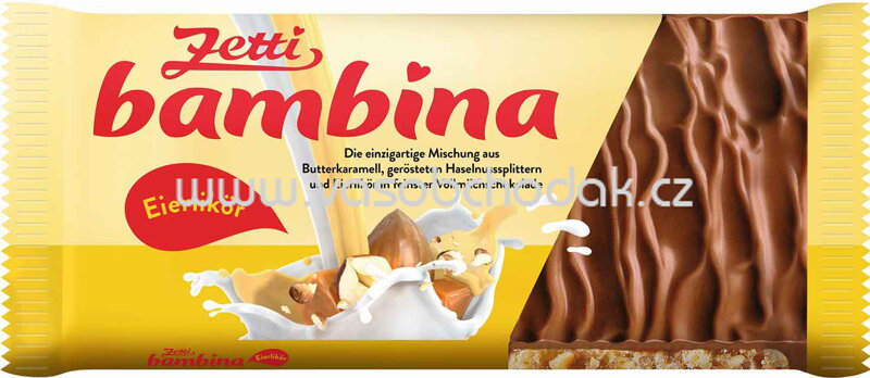Zetti bambina Eierlikör Tafel, 100g