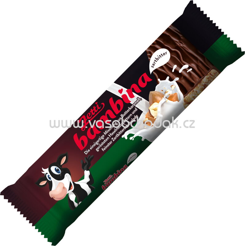 Zetti bambina Zartbitter Riegel, 45g