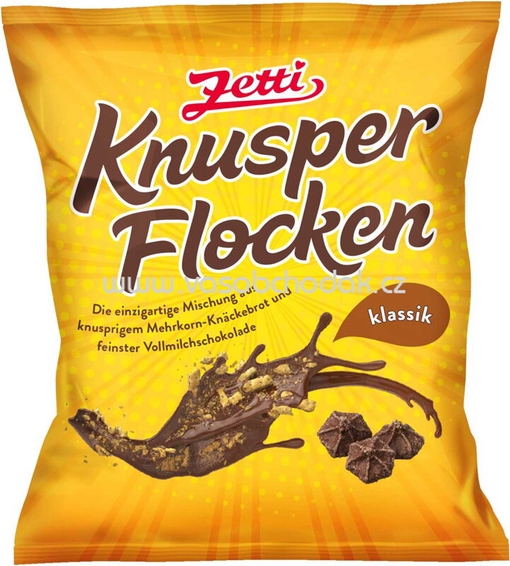 Zetti Knusperflocken Vollmilch Klassik, 130g