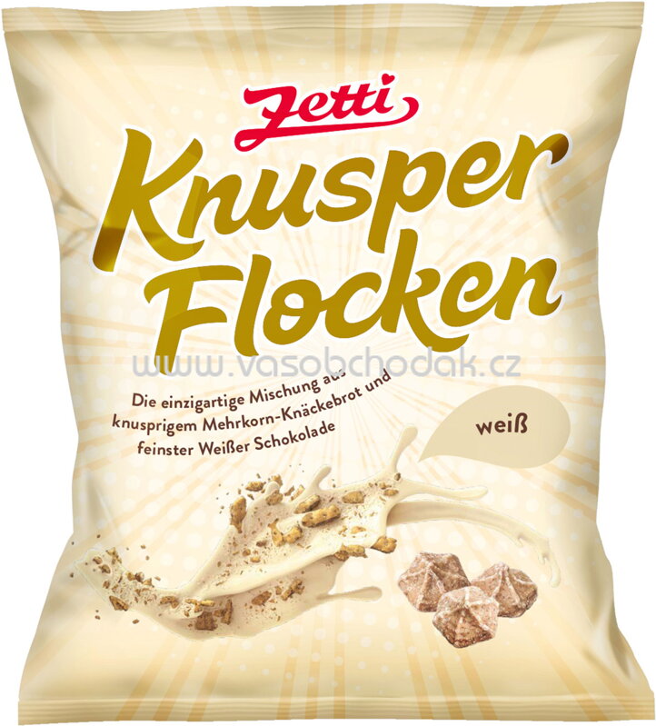 Zetti Knusperflocken weiß, 120g