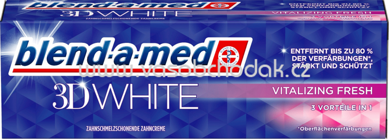 blend-a-med Zahnpasta 3D White Vitalizing Fresh, 75 ml blend-a-med Zahnpasta 3D White Vitalizing Fresh, 75 ml