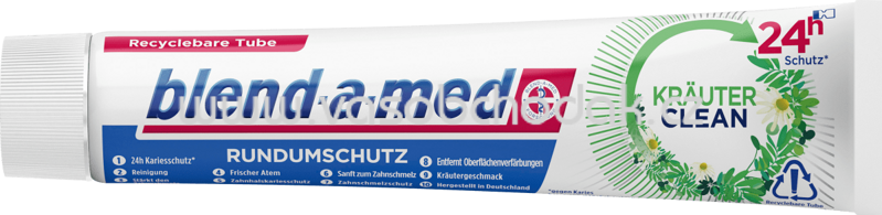 blend-a-med Zahnpasta Kräuter Clean, 75 ml