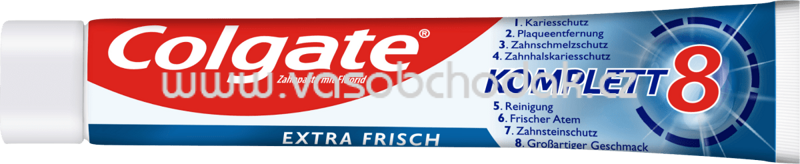 Colgate Zahnpasta komplett Extra frisch, 75 ml Colgate Zahnpasta komplett Extra frisch, 75 ml
