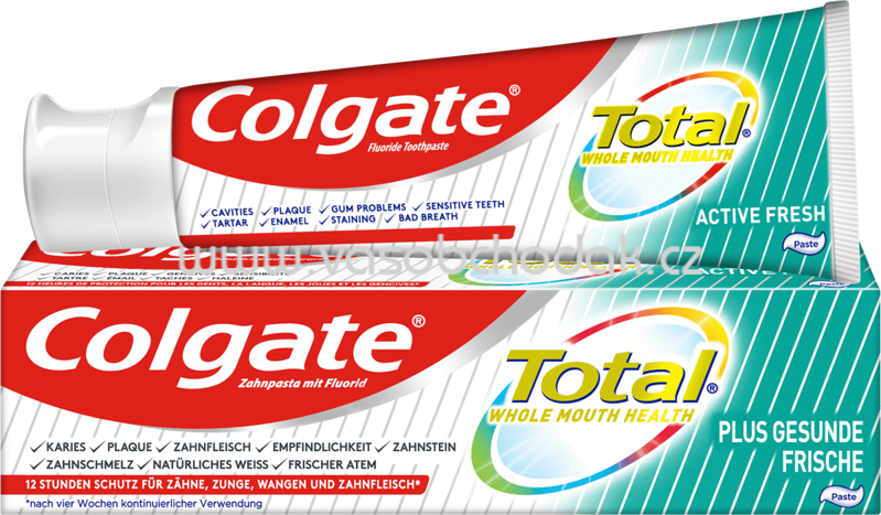 Colgate Zahnpasta Total Plus Gesunde Frische, 75 ml Colgate Zahnpasta Total Plus Gesunde Frische, 75 ml