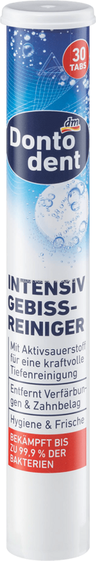 Dontodent Gebissreiniger-Tabs, 30 St