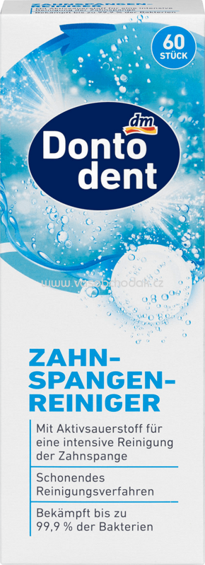 Dontodent Zahnspangenreiniger Tabs, 60 St Dontodent Zahnspangenreiniger Tabs, 60 St