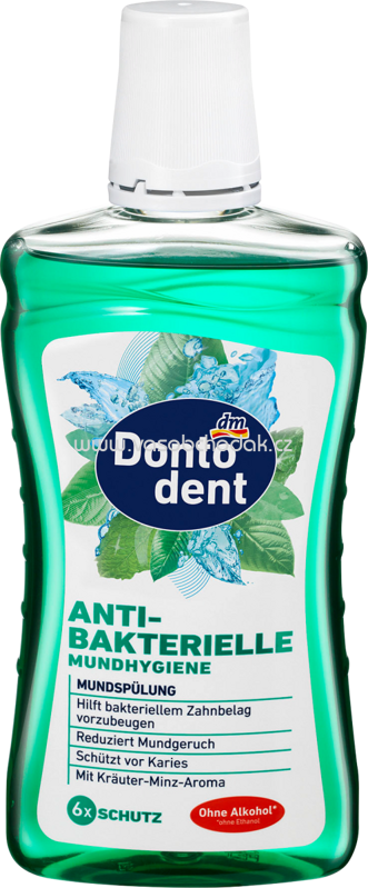 Dontodent Mundspülung antibakterielle Mundhygiene, 500 ml