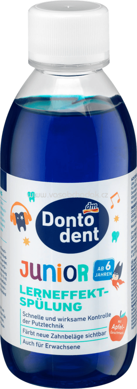 Dontodent Mundspülung Kinder Lerneffekt, 6-12 Jahre, 200 ml Dontodent Mundspülung Kinder Lerneffekt, 6-12 Jahre, 200 ml