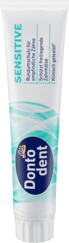Dontodent Zahnpasta Sensitive, 125 ml Dontodent Zahnpasta Sensitive, 125 ml