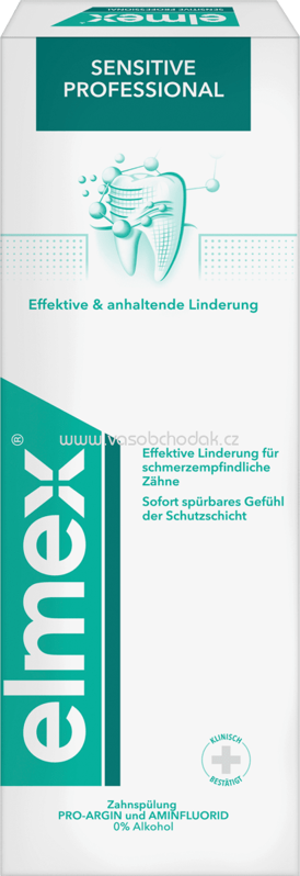 elmex Mundspülung Sensitive Professional, 400 ml elmex Mundspülung Sensitive Professional, 400 ml