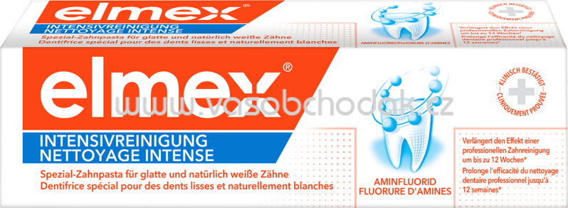 elmex Zahnpasta Intensivreinigung, 50 ml elmex Zahnpasta Intensivreinigung, 50 ml