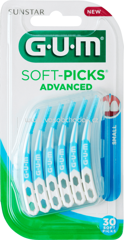 GUM Soft Picks Advanced Small, 30 St GUM Soft Picks Advanced Small, 30 St