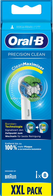 Oral-B Aufsteckbürsten Precision Clean CleanMaximizer, 8 St Oral-B Aufsteckbürsten Precision Clean CleanMaximizer, 8 St