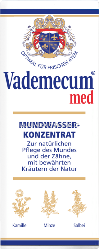 Vademecum med Mundwasser Konzentrat, 75 ml Vademecum med Mundwasser Konzentrat, 75 ml
