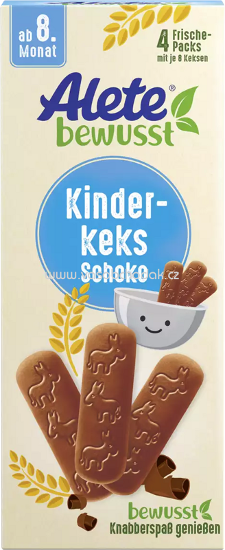 Alete Kinderkeks Schoko, ab 8. Monat, 180g