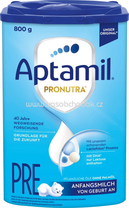 Aptamil Anfangsmilch Pronutra Pre, von Geburt an, 800g