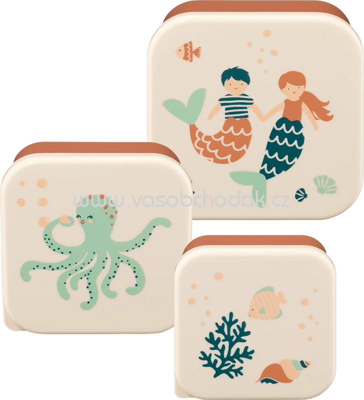 Babylove Snackboxen rosa, 3-teilig, 1 St Babylove Snackboxen rosa, 3-teilig, 1 St
