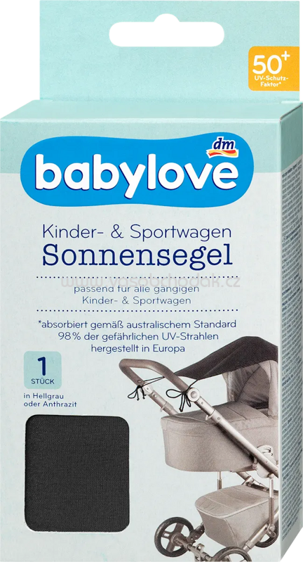 Babylove Sonnensegel anthrazit, 1 St
