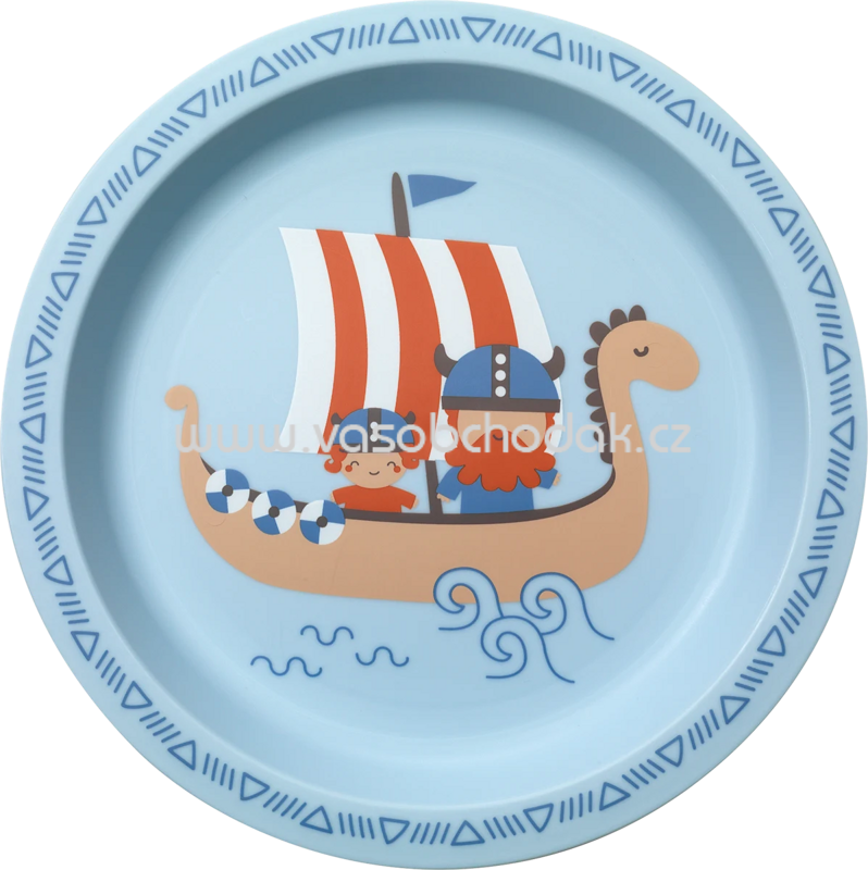 Babylove Teller aus Polypropylen blau, 1 St Babylove Teller aus Polypropylen blau, 1 St