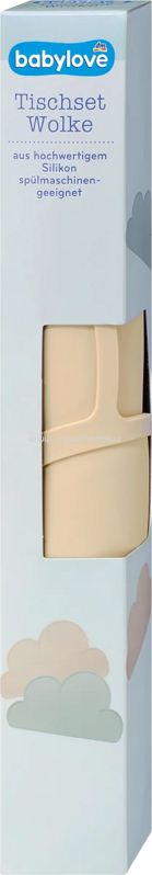 Babylove Tischset Silikon beige, 1 St Babylove Tischset Silikon beige, 1 St