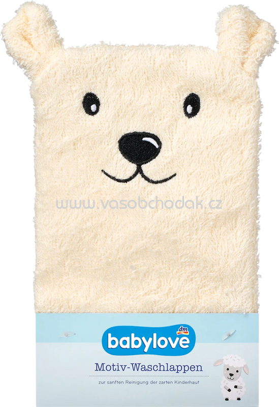 Babylove Waschlappen Eisbär, 1 St Babylove Waschlappen Eisbär, 1 St