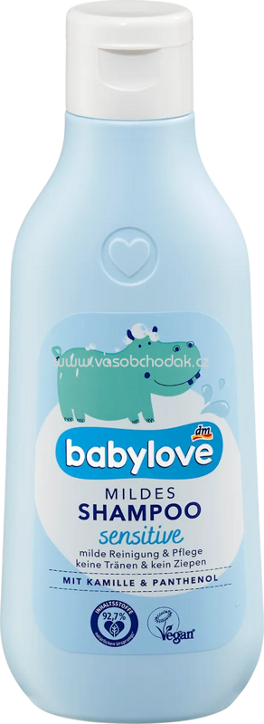 Babylove Baby Shampoo mild sensitive, 250 ml
