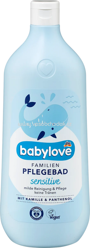 Babylove Badezusatz Pflegebad Familie sensitive, 1 l Babylove Badezusatz Pflegebad Familie sensitive, 1 l