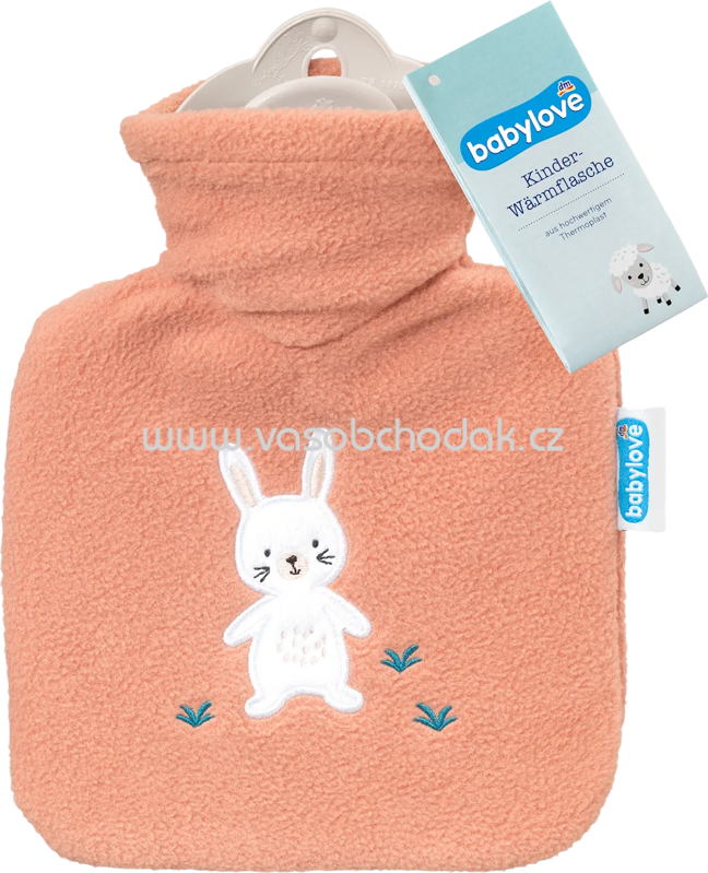 Babylove Kinderwärmflasche rotorange, 1 St