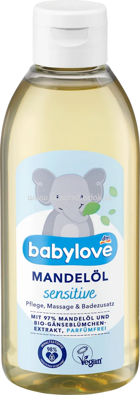 Babylove Mandelöl sensitive, 250 ml Babylove Mandelöl sensitive, 250 ml