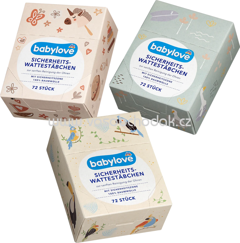 Babylove Sicherheits-Wattestäbchen, 72 St Babylove Sicherheits-Wattestäbchen, 72 St