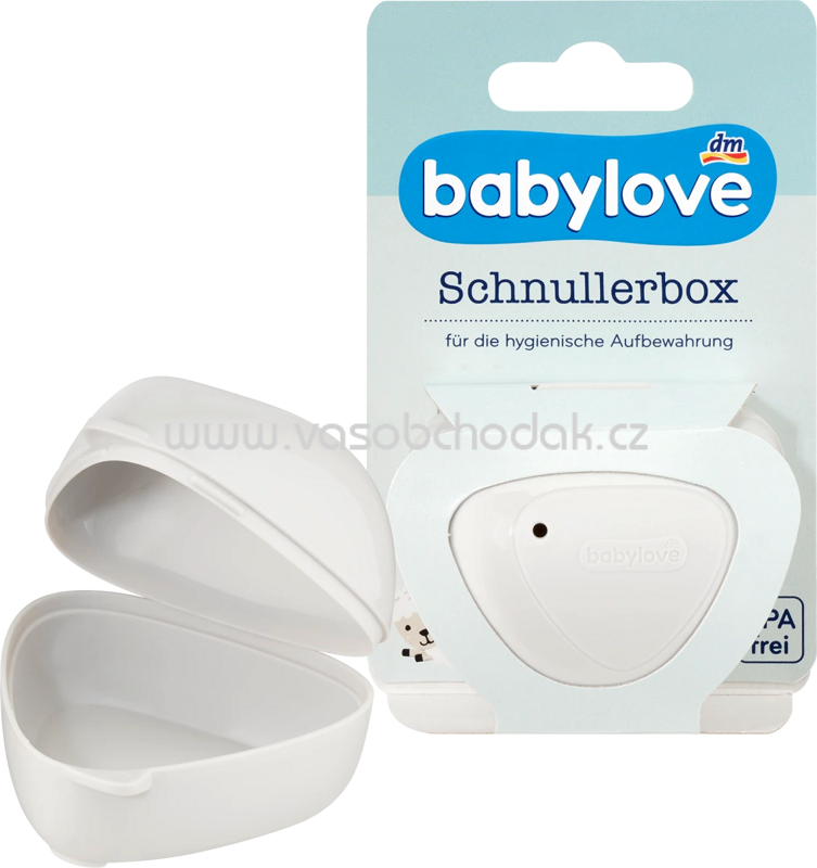 Babylove Schnullerbox hellgrau, 1 St Babylove Schnullerbox hellgrau, 1 St