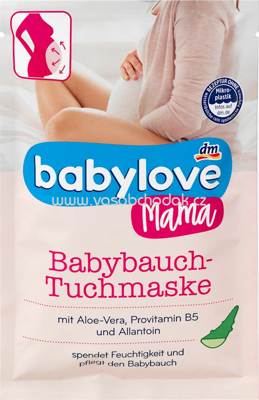 babylove Mama Babybauch Tuchmaske, 1 St