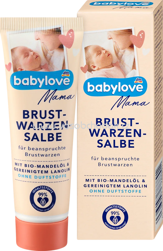 babylove Mama Brustwarzensalbe, 30 ml babylove Mama Brustwarzensalbe, 30 ml
