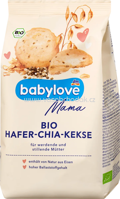 babylove Mama Kekse Hafer-Chia, 125 g babylove Mama Kekse Hafer-Chia, 125 g