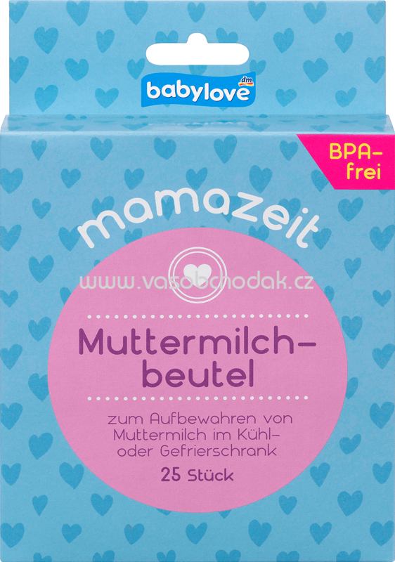 Babylove Muttermilchbeutel, 25 St