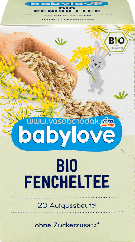 Babylove Bio Fencheltee, 40g