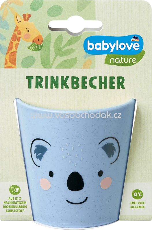 Babylove nature Becher blau, 1 St Babylove nature Becher blau, 1 St