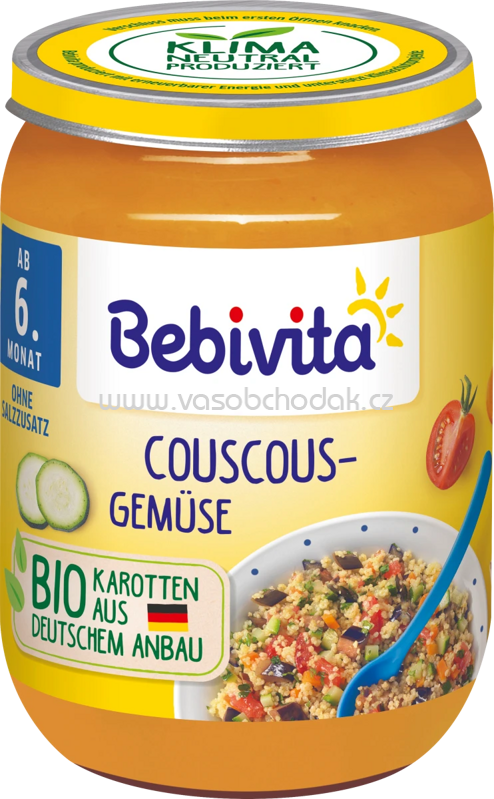 Bebivita Couscous Gemüse, ab dem 6. Monat, 190g