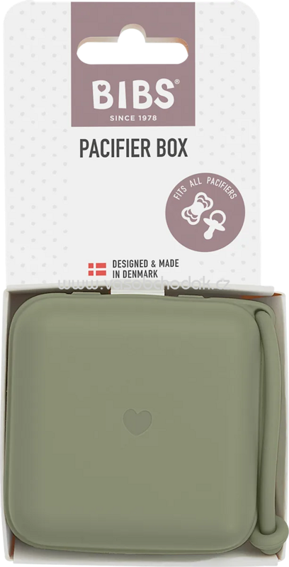 BIBS Schnullerbox grün, 1 St BIBS Schnullerbox grün, 1 St