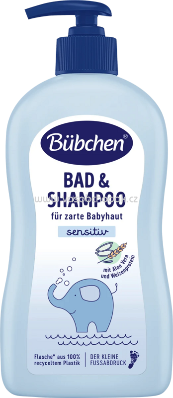 Bübchen Baby Badezusatz Bad & Shampoo, 400 ml Bübchen Baby Badezusatz Bad & Shampoo, 400 ml