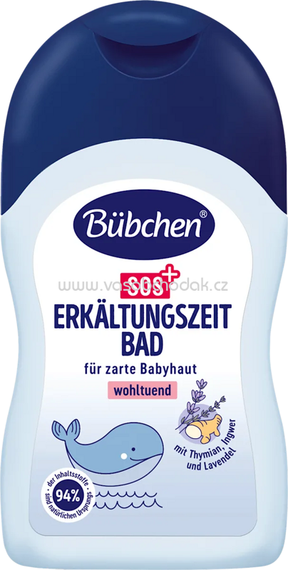 Bübchen Baby Badezusatz SOS Erkältungszeit Bad, 150 ml