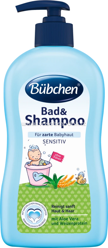 Bübchen Bad & Shampoo Sensitiv, 400 ml