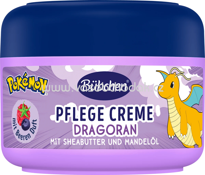 Bübchen Kinder Pflegecreme Pokémon Dragoran, 75 ml Bübchen Kinder Pflegecreme Pokémon Dragoran, 75 ml