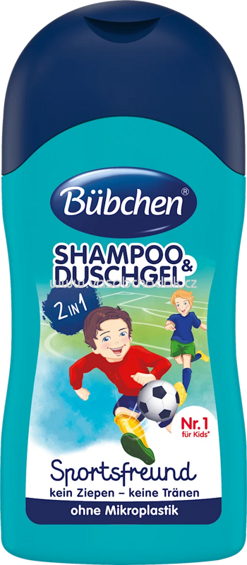 Bübchen Kinder Shampoo & Duschgel Sportsfreund, Reisegröße, 50 ml Bübchen Kinder Shampoo & Duschgel Sportsfreund, Reisegröße, 50 ml