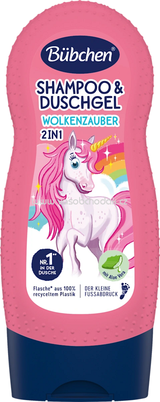Bübchen Kinder Shampoo & Duschgel Wolkenzauber, 230 ml Bübchen Kinder Shampoo & Duschgel Wolkenzauber, 230 ml