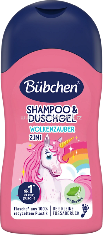 Bübchen Kinder Shampoo & Duschgel Wolkenzauber, Reisegröße, 50 ml Bübchen Kinder Shampoo & Duschgel Wolkenzauber, Reisegröße, 50 ml