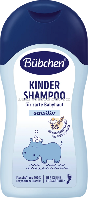 Bübchen Shampoo Kinder sensitiv Kamille und Weizenprotein, 400 ml Bübchen Shampoo Kinder sensitiv Kamille und Weizenprotein, 400 ml